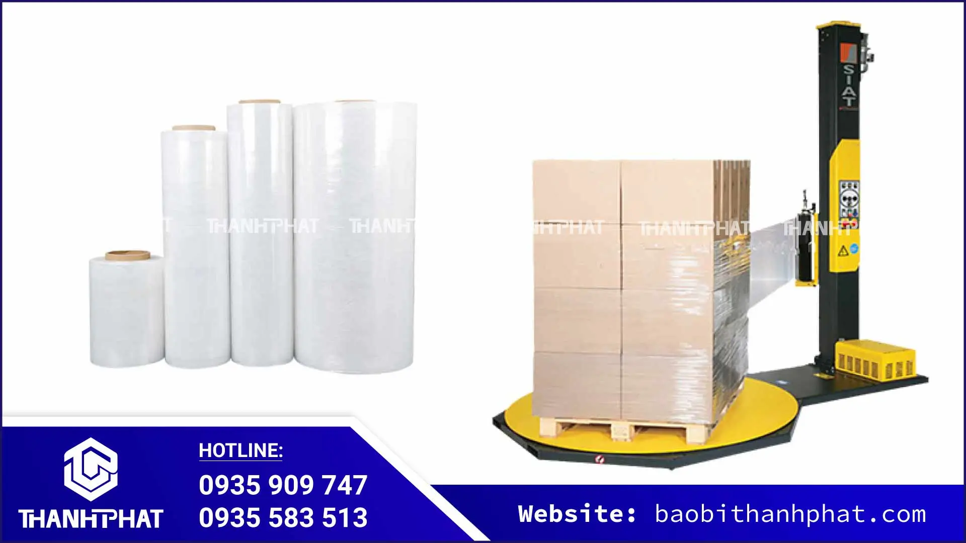 Màng Pe quấn máy