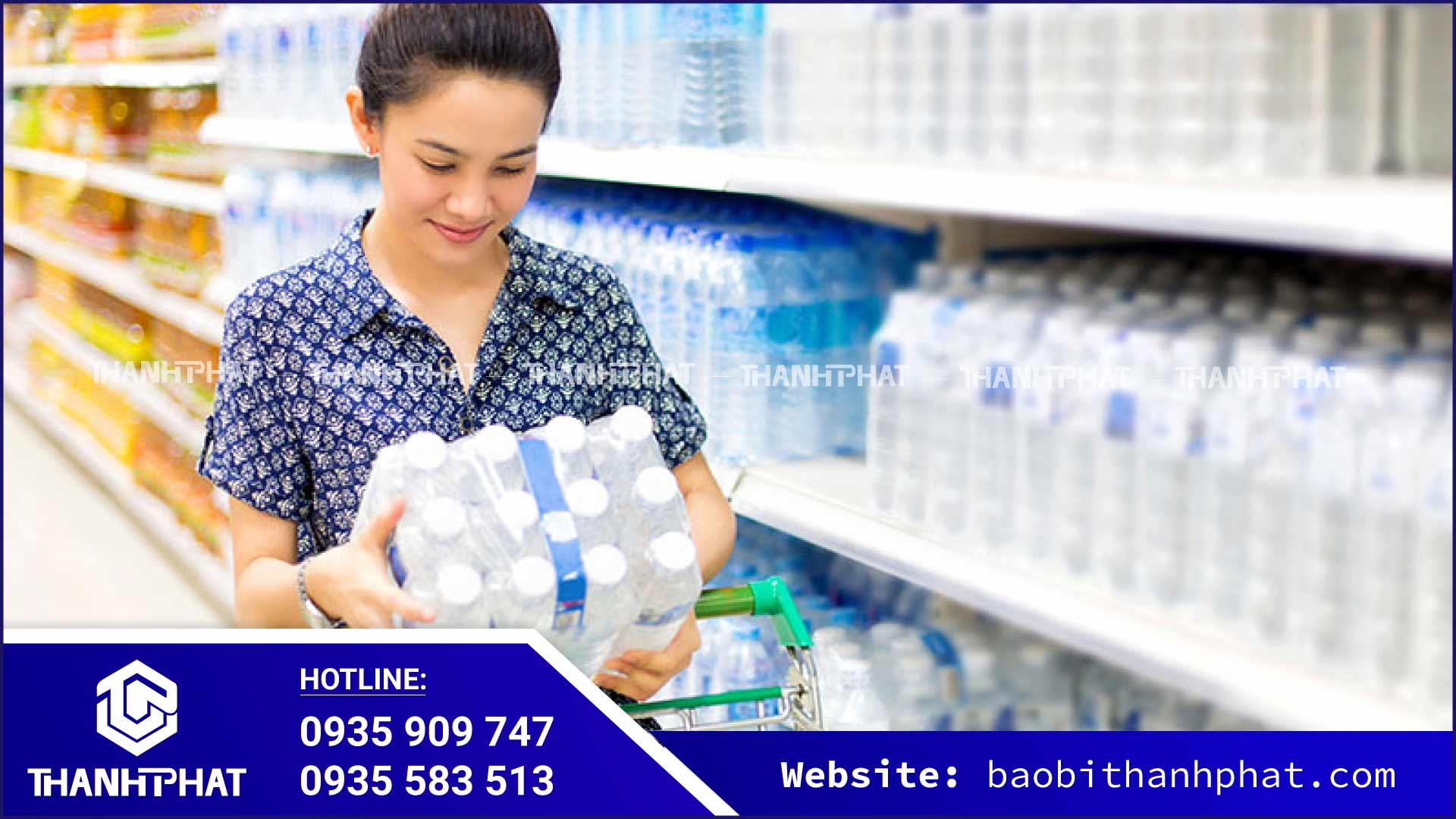 Màng co lốc chai nước 