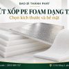 Mút xốp PE Foam dạng tấm Đà Nẵng: chọn kích thước