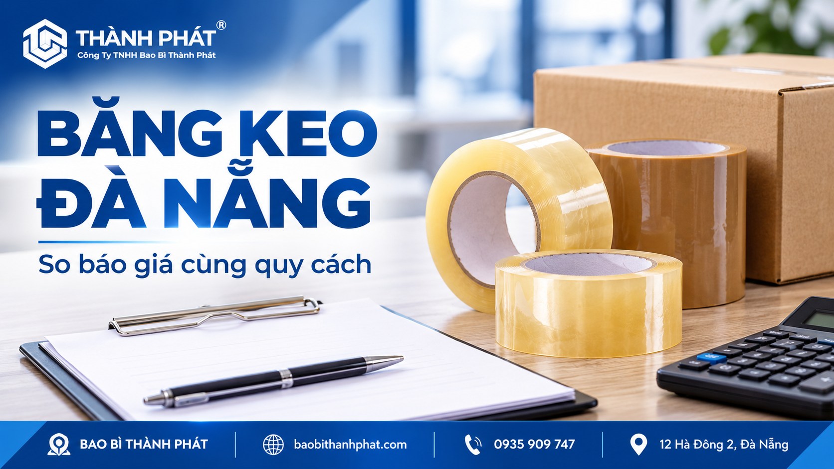 Băng keo trong, băng keo đục và phiếu mua hàng đặt cạnh máy tính Băng keo trong, băng keo đục và phiếu mua hàng đặt cạnh máy tính