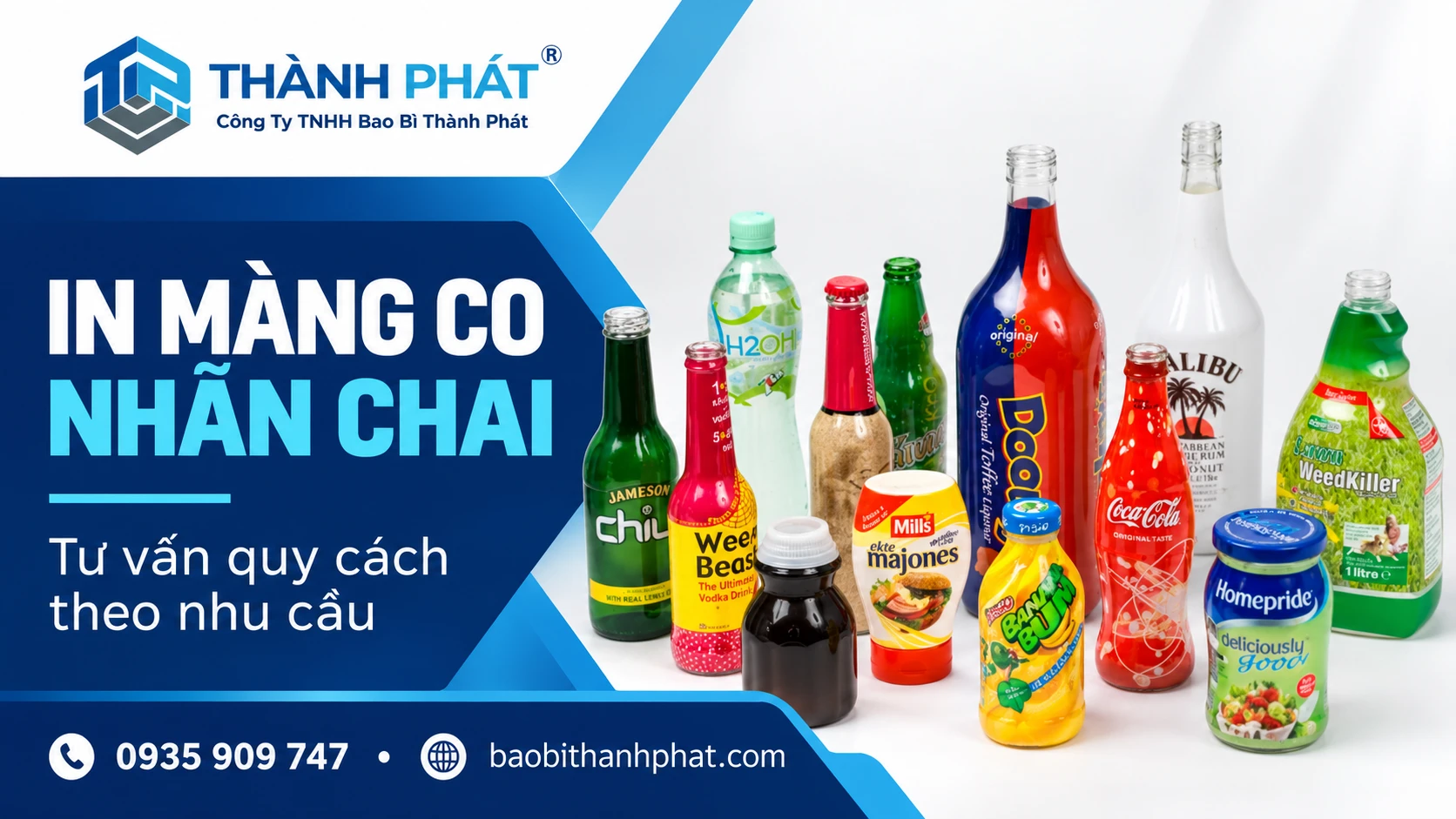 Banner In màng co – Bao Bì Thành Phát