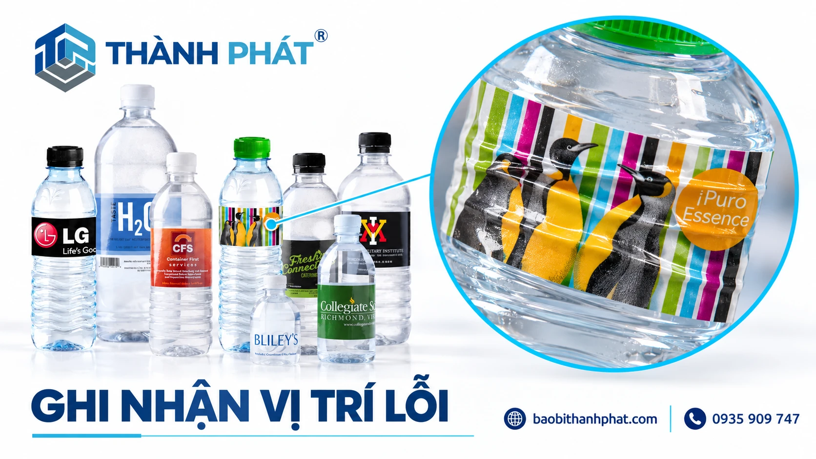 Ghi nhận vị trí lỗi — Bao Bì Thành Phát