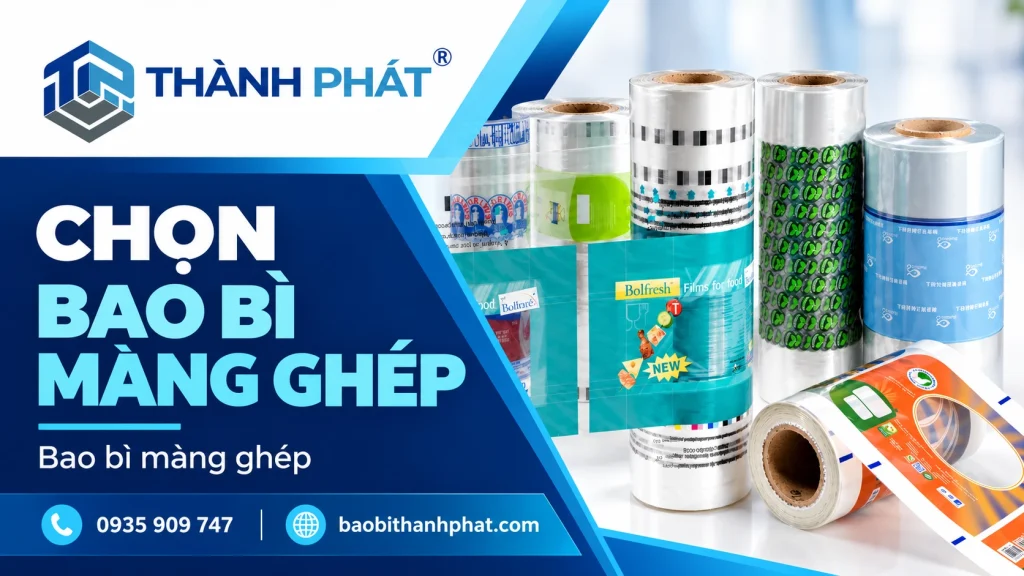 Chọn cấu trúc bao bì màng ghép theo sản phẩm cần bảo quản — Bao Bì Thành Phát