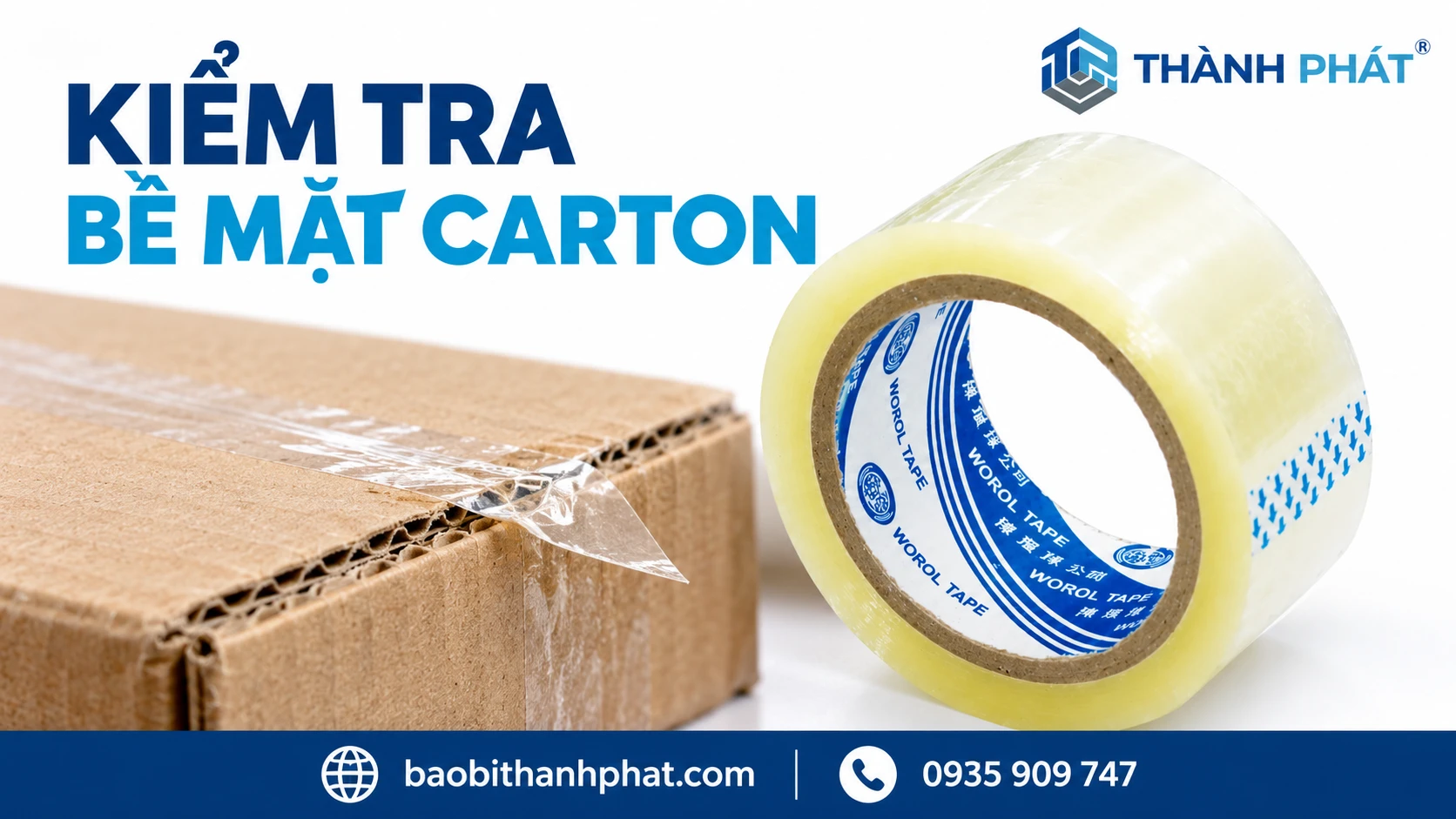 Kiểm tra bề mặt carton — Bao Bì Thành Phát
