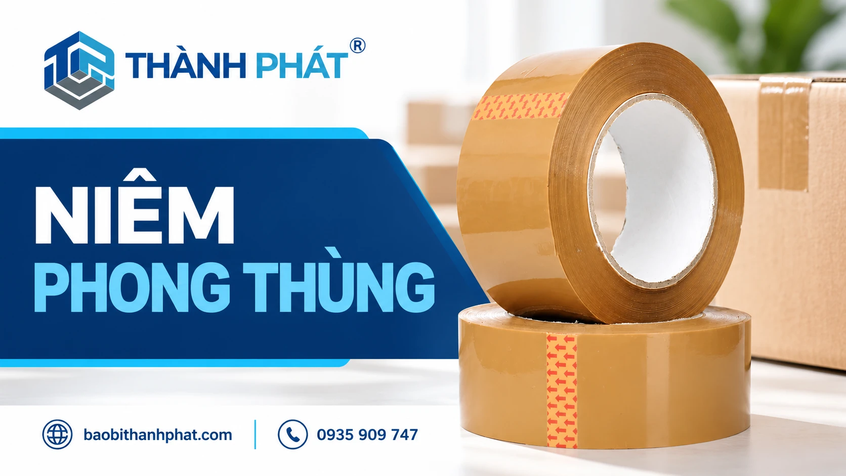 Niêm phong thùng — Bao Bì Thành Phát